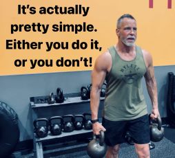 It's actually pretty simple.  Either you do it, or you don't.