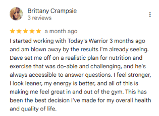 I LOVE seeing my people crush their health and fitness goals!